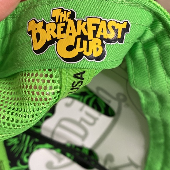 BREAKFAST CLUB BLACK & GREEN TRUCKER - Picture 11 of 11